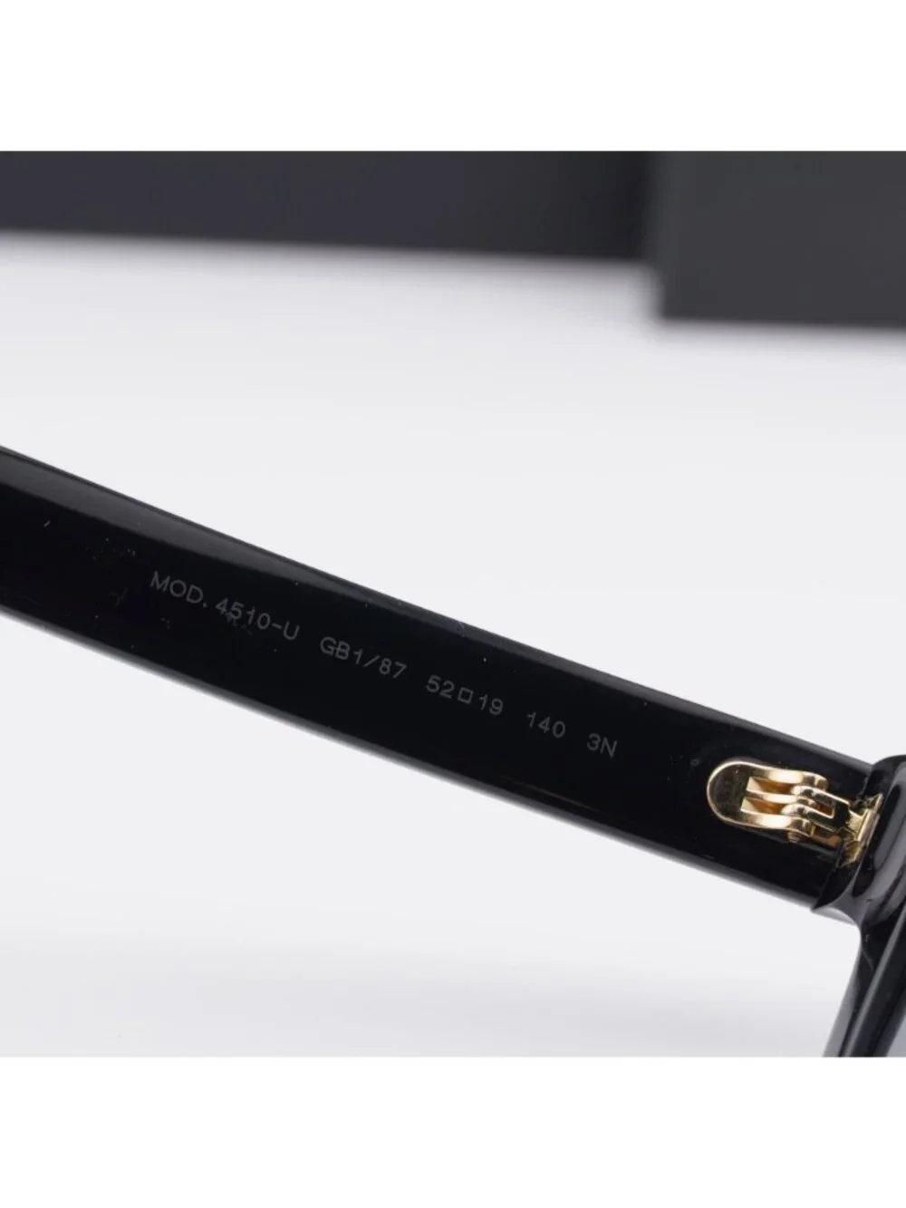 Versace VE4510U GB1/87 Square Sunglasses – Black / Dark Grey